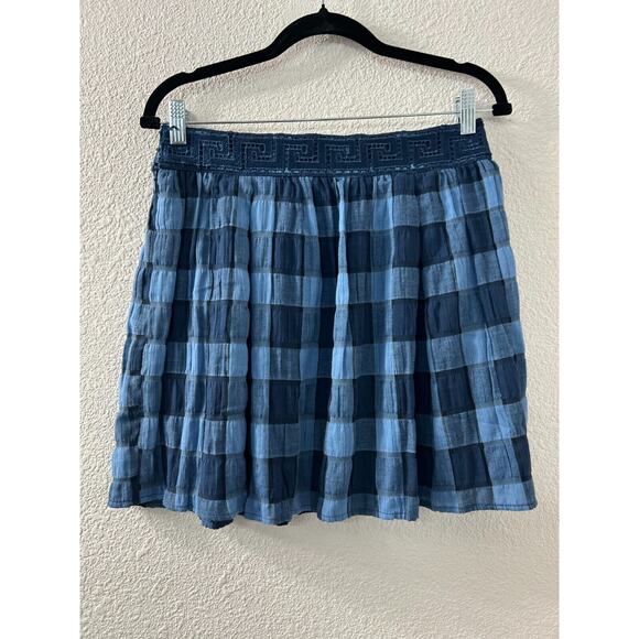 Endless Rose Anthropologie Mini Skirt Plaid Side Zip Size M Schoolgirl Academia - Picture 8 of 9